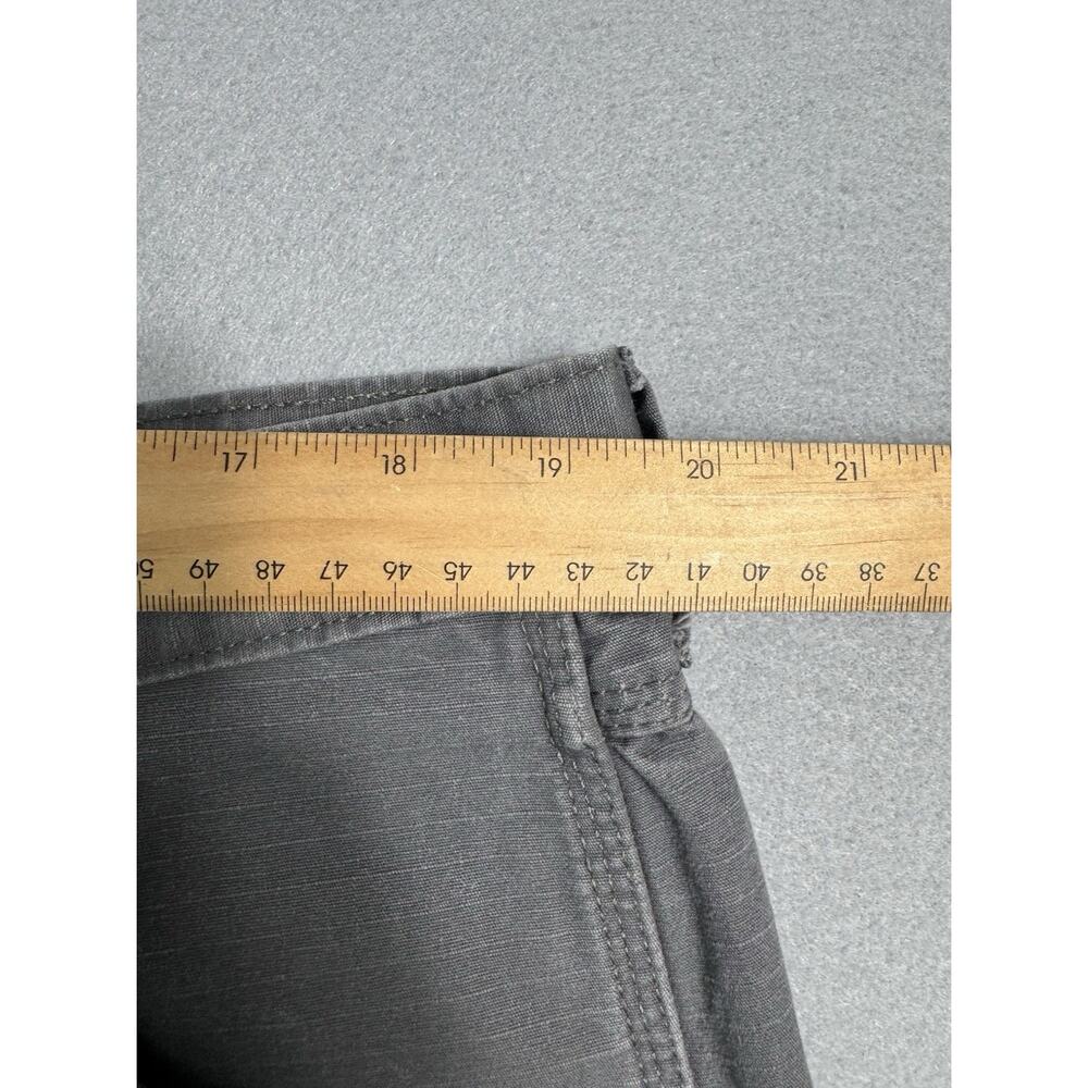 Wrangler Workwear Cargo Shorts Gray Ripstop Men’s Size 40 Utility Hiking Casual - Picture 12 of 16